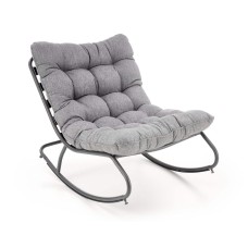Кресло-качалка Halmar GATTO (серый)