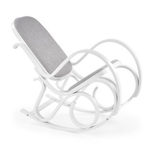 Кресло-качалка Halmar MAX BIS PLUS (белый)