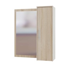 Шкаф настенный с зеркалом Сокол ПЗ-4 (дуб сонома)