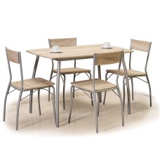 Комплект столовой мебели Signal MODUS (стол + 4 стула) дуб сонома