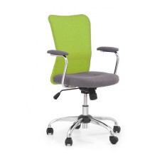 Кресло компьютерное Halmar ANDY (серый/зеленый)