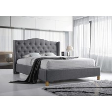 Двуспальная кровать Signal ASPEN (серый) 160/200