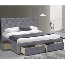 Кровать Halmar BETINA (серый) 160/200