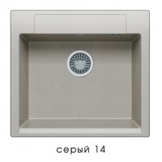 Кухонная мойка Polygran ARGO-560 №14 (серый)
