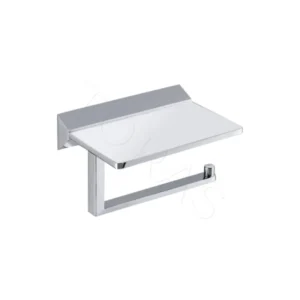 Держатель-для-туалетной-бумаги-с-полочкой-Rose-RG1605 Держатель для туалетной бумаги с полочкой Rose RG1605