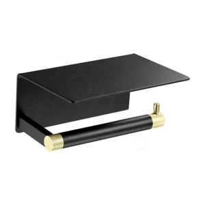 Держатель-для-туалетной-бумаги-с-полочкой-Rose-RG3005H-1 Держатель для туалетной бумаги с полочкой Rose RG3005H-1