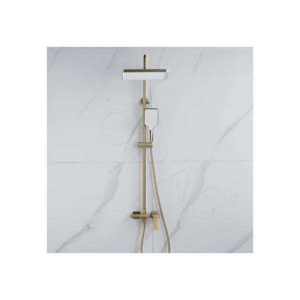 Душевая система  Shevanik S4436G (золотой сатин)
