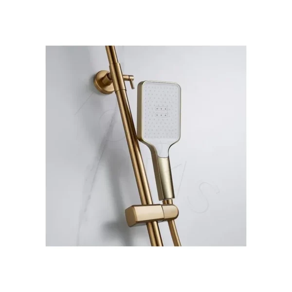 Душевая система  Shevanik S4436G (золотой сатин)