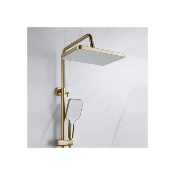 Душевая система  Shevanik S4436G (золотой сатин)