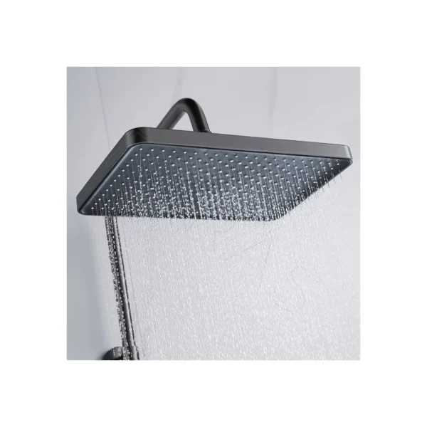 Душевая система  Shevanik S4436T (оружейная сталь)