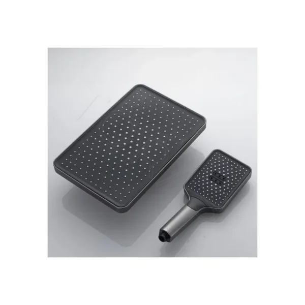 Душевая система  Shevanik S4436T (оружейная сталь)