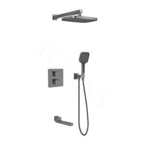 Душевая система скрытого монтажа c термостатом Rose R1595T