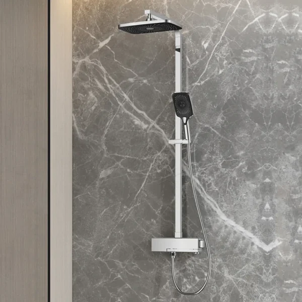 Душевая стойка с термостатом Rose R1096