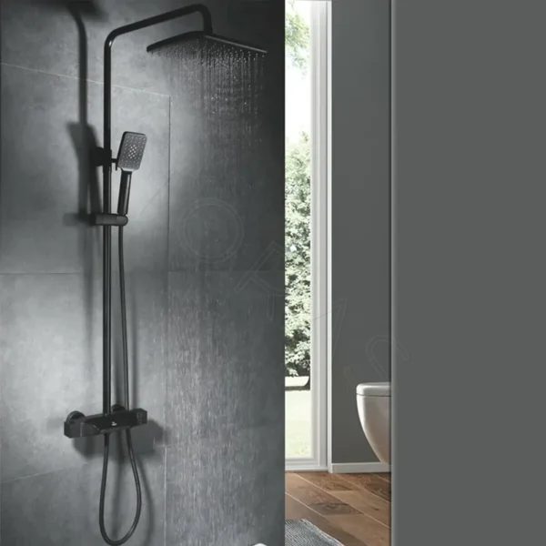 Душевая стойка с термостатом Rose R3736H