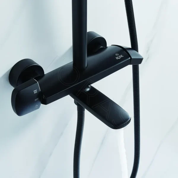 Душевая стойка со смесителем Rose R3936H