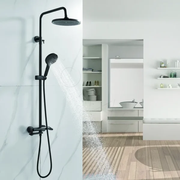 Душевая стойка со смесителем Rose R3936H