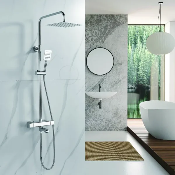 Душевая стойка с термостатом Shevanik S3096