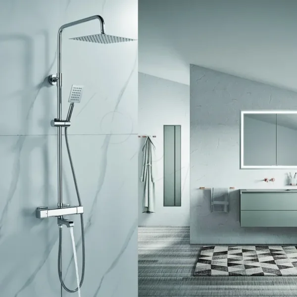 Душевая стойка с термостатом Shevanik S3096