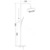 Душевая стойка со смесителем Rose R1736