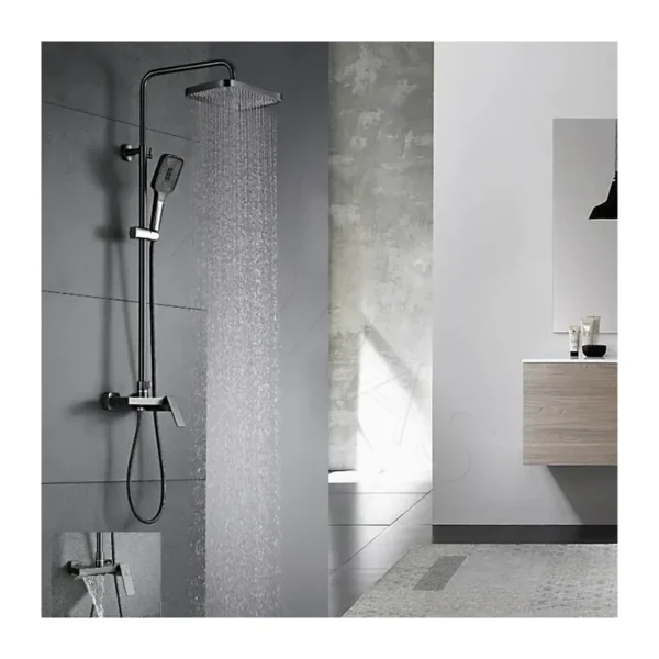 Душевая стойка со смесителем Rose R1836H-6