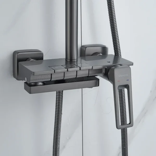 Душевая стойка со смесителем Shevanik S6826T