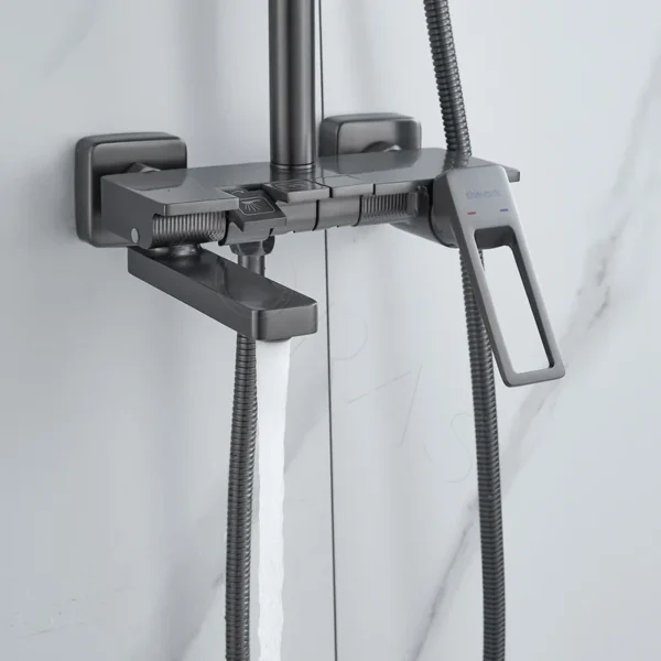 Душевая стойка со смесителем Shevanik S6826T