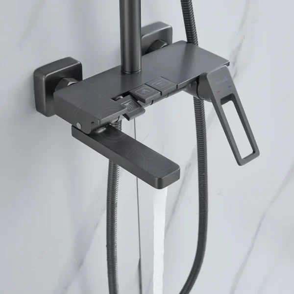 Душевая стойка со смесителем Shevanik S6826T