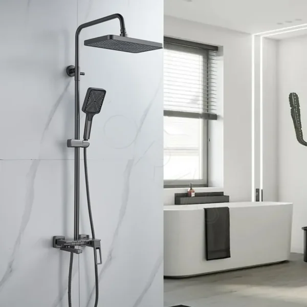 Душевая стойка со смесителем Shevanik S6826T