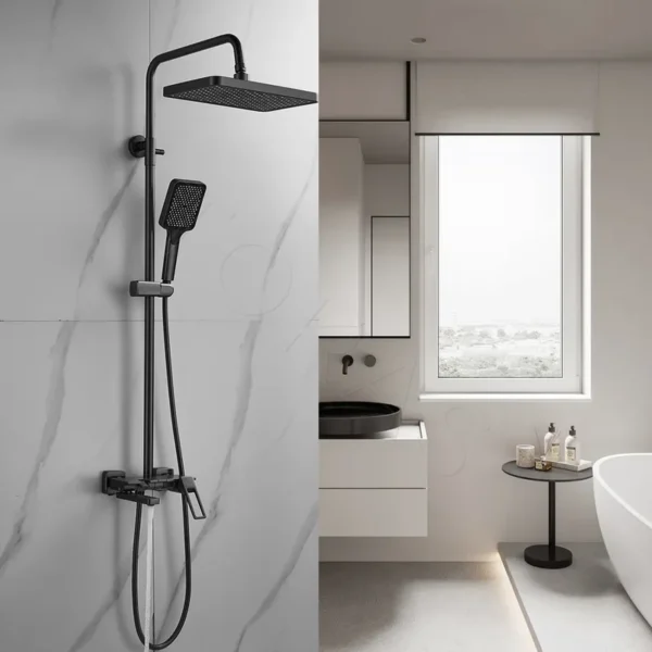 Душевая стойка со смесителем Shevanik S6826T