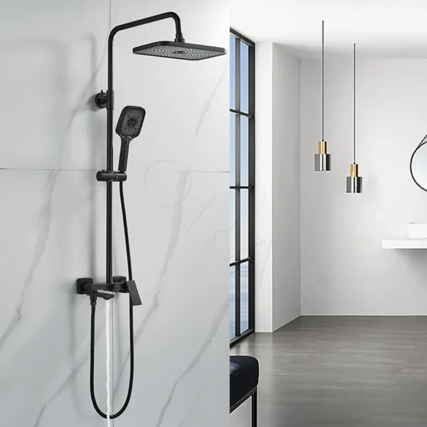 Душевая стойка со смесителем Shevanik S9636H