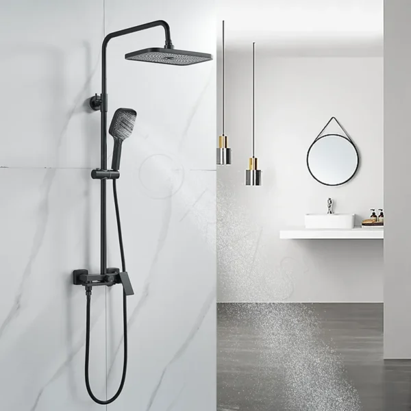 Душевая стойка со смесителем Shevanik S9636H