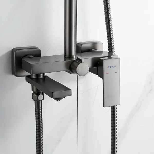 Душевая стойка со смесителем Shevanik S9636T