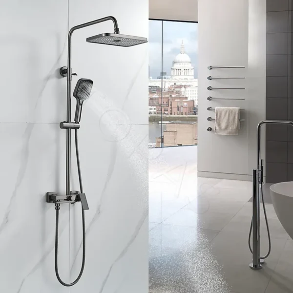 Душевая стойка со смесителем Shevanik S9636T