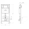 Инсталляция для унитаза Milleau MR0425-A5.0