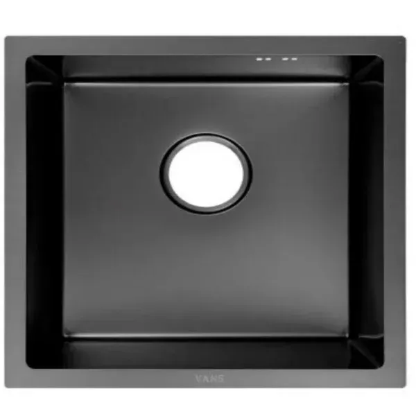 Кухонная мойка VANS 490x440x200 мм Black