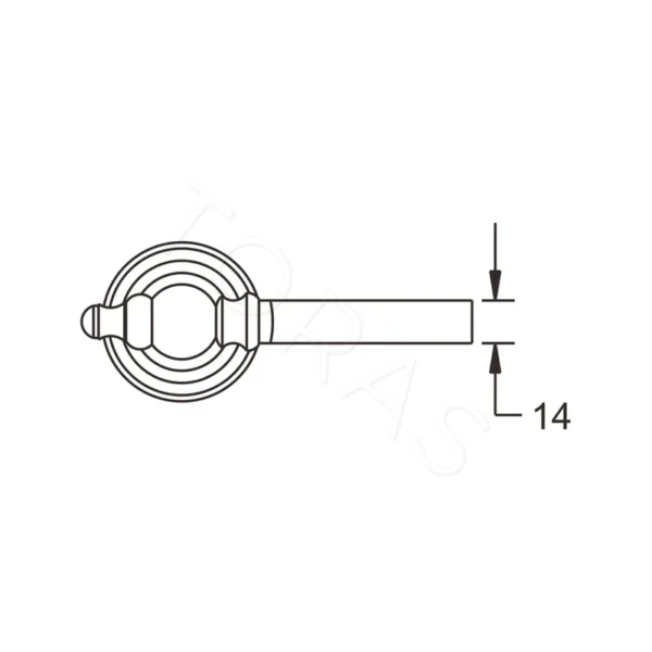 Мыльница Rose RG1103Q