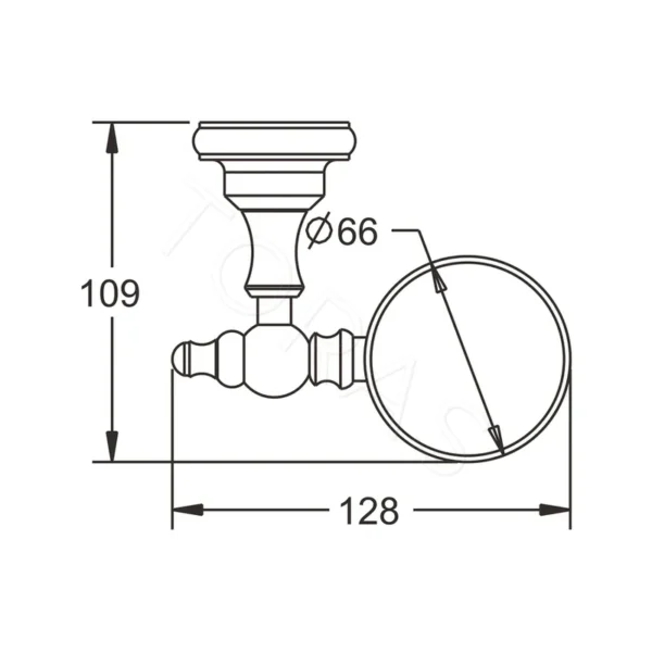 Мыльница Rose RG1103Q