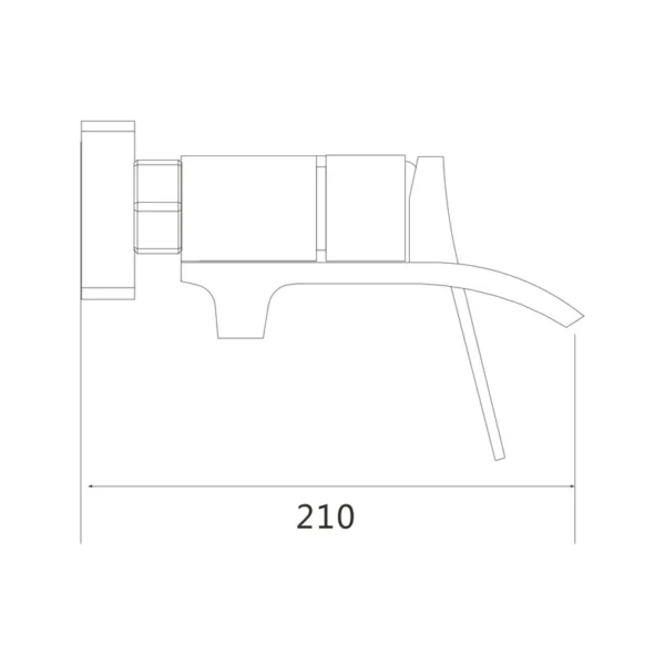 Смеситель для ванны Shevanik S4102C