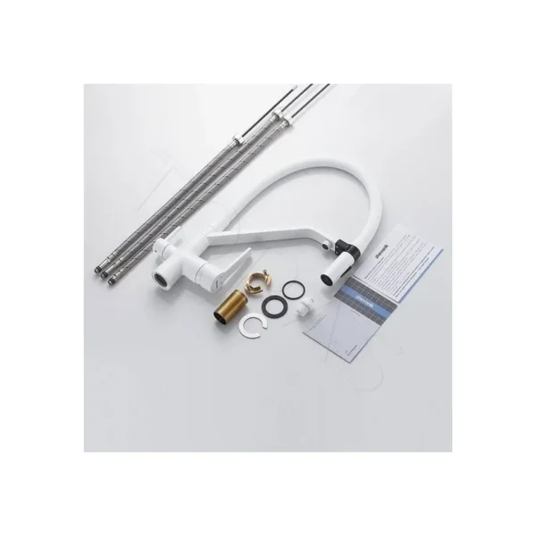 Смеситель для кухни с гибким изливом Shevanik S278C