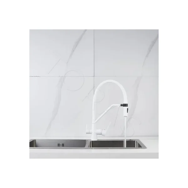 Смеситель для кухни с гибким изливом Shevanik S278C