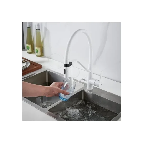 Смеситель для кухни с гибким изливом Shevanik S278C