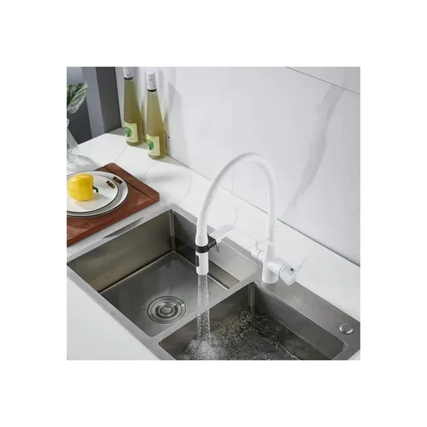 Смеситель для кухни с гибким изливом Shevanik S278C