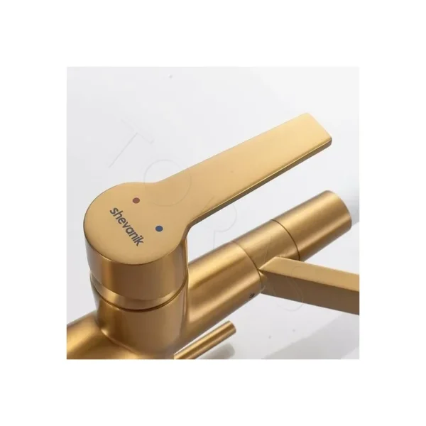 Смеситель для кухни с гибким изливом Shevanik S278G