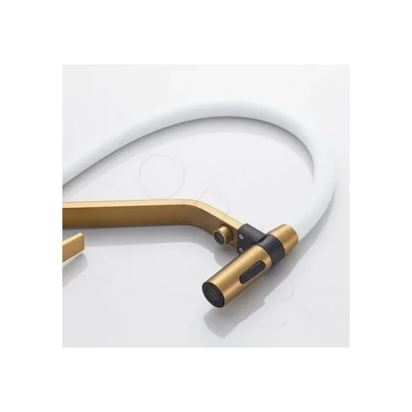 Смеситель для кухни с гибким изливом Shevanik S278G