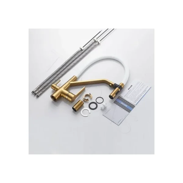 Смеситель для кухни с гибким изливом Shevanik S278G