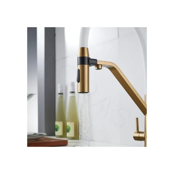 Смеситель для кухни с гибким изливом Shevanik S278G