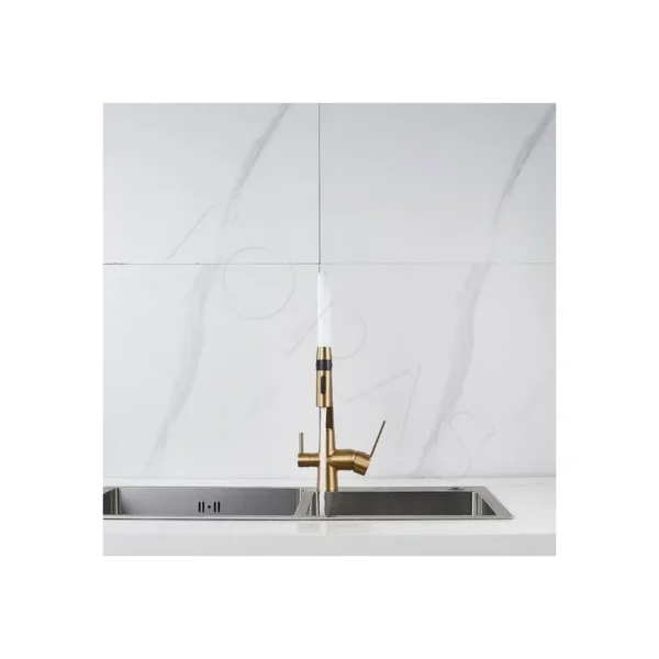 Смеситель для кухни с гибким изливом Shevanik S278G