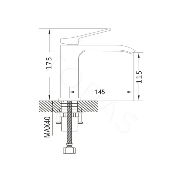 Смеситель Shevanik S4001G