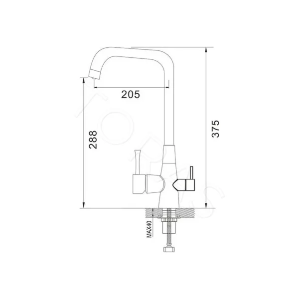 Смеситель Shevanik S528L