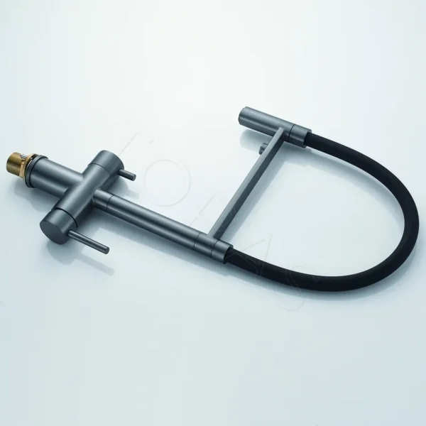 Смеситель для кухни с гибким изливом Shevanik S178T